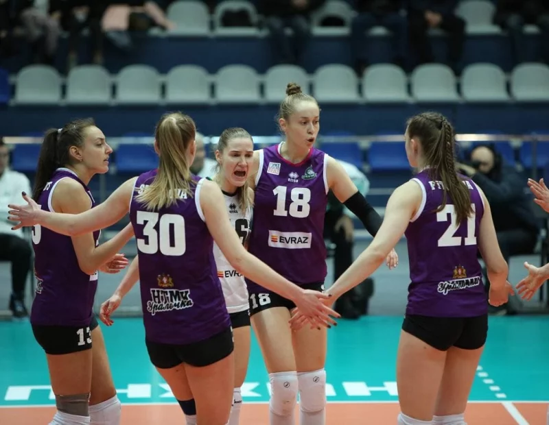 «Уралочка-НТМК» вышла в 1/8 финала Кубка ЕКВ